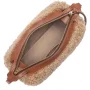 Petit sac rectangle Moumoute Cognac Lancaster Vue intérieure Petit sac rectangle Moumoute Cognac Lancaster Vue intérieure