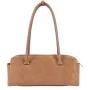 Sac rectangle Suède Cube Camel Lancaster Vue de dos Sac rectangle Suède Cube Camel Lancaster Vue de dos