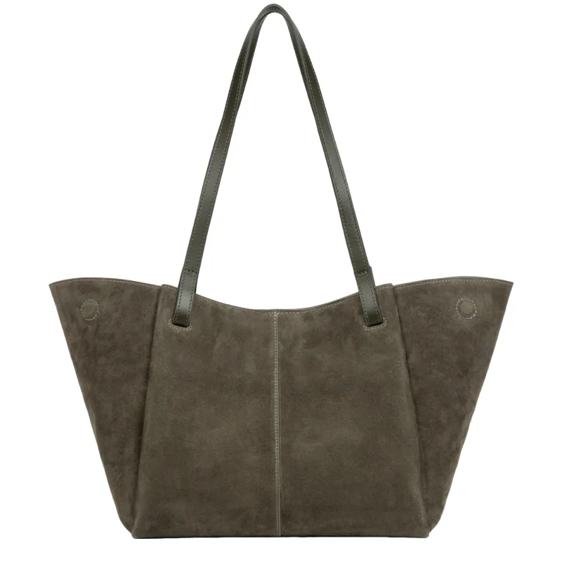 Sac cabas épaule Suède 530-58 Kaki Lancaster Vue de dos Sac cabas épaule Suède 530-58 Kaki Lancaster Vue de dos