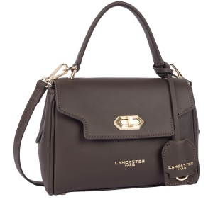 Donna Grace Petit sac à main Marron Foncé Lancaster Vue de côté