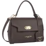 Donna Grace Petit sac à main Marron Foncé Lancaster Vue de côté Donna Grace Petit sac à main Marron Foncé Lancaster Vue de côté