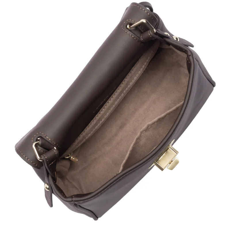 Donna Grace Petit sac à main Marron Foncé Lancaster Vue intérieure Donna Grace Petit sac à main Marron Foncé Lancaster Vue intérieure