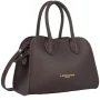 Donna Hopper Mini sac à main Marron Foncé Lancaster Vue de côté Donna Hopper Mini sac à main Marron Foncé Lancaster Vue de côté