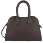 Donna Hopper Mini sac à main Marron Foncé Lancaster Vue de dos Donna Hopper Mini sac à main Marron Foncé Lancaster Vue de dos