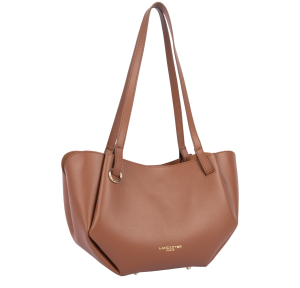 Sac cabas épaule Sierra Haus Camel Lancaster Vue de côté