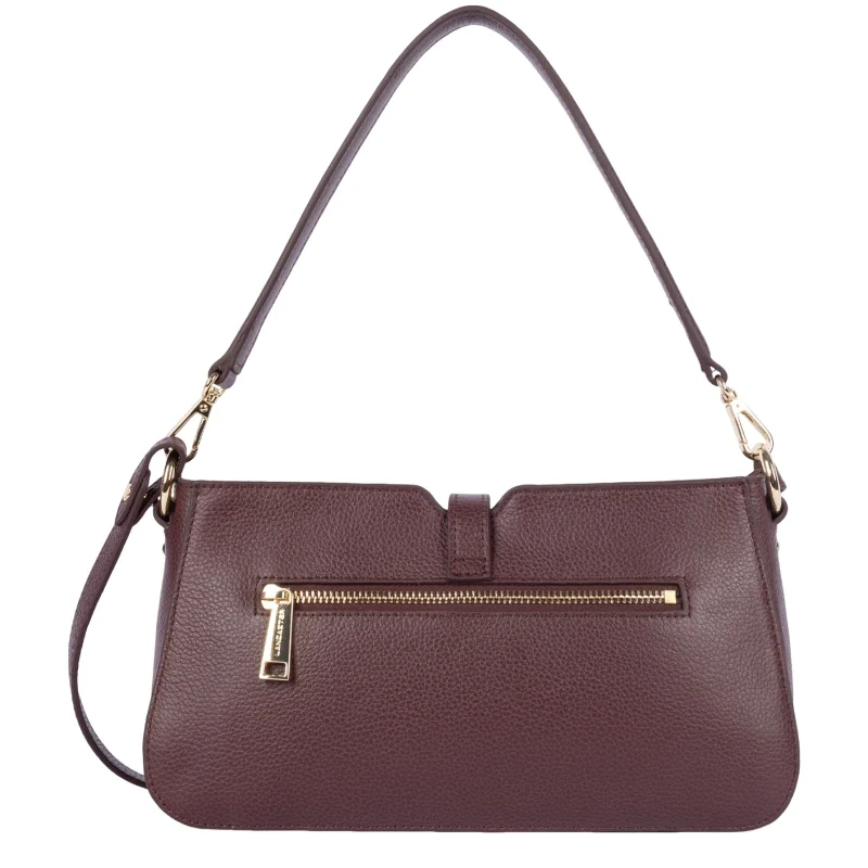 Sac rectangle Milano Horizon Bordeaux Lancaster Vue de dos Sac rectangle Milano Horizon Bordeaux Lancaster Vue de dos