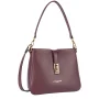 Sac besace Milano Horizon 547-85 Bordeaux Lancaster Vue de côté Sac besace Milano Horizon 547-85 Bordeaux Lancaster Vue de côté