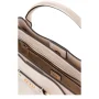 Camelia 3 Comp Satchel Cream White Cream White Guess Vue intérieure Camelia 3 Comp Satchel Cream White Cream White Guess Vue intérieure