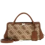 Audrey Logo Girlfriend Satchel S Latte Logo Latte Logo Guess Vue avec bandoulière Audrey Logo Girlfriend Satchel S Latte Logo Latte Logo Guess Vue avec bandoulière