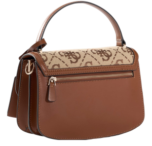 Sac Audrey Logo Marron Guess Vue de dos