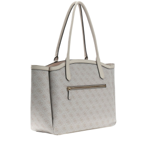 Sac fourre-tout Lindsey beige Guess Vue de dos