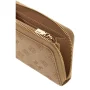 GUESS Ella Logo SLG Zip Around M Beige Logo Beige Logo Guess Vue intérieure GUESS Ella Logo SLG Zip Around M Beige Logo Beige Logo Guess Vue intérieure