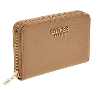 Amorette SLG Zip Around Wallet M Beige Beige Guess Vue de côté