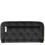 Portefeuille Lindsey gris Guess Vue de dos Portefeuille Lindsey gris Guess Vue de dos