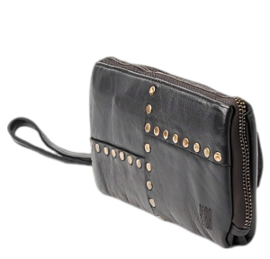 Leather wallet BIBA Stowe Black Biba Vue de côté