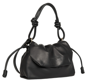 Petit sac besace Lush Noir Lancaster Vue de profil