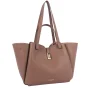 Grand sac cabas épaule 547-83-MAR/CL Marron clair Lancaster Vue de profil Grand sac cabas épaule 547-83-MAR/CL Marron clair Lancaster Vue de profil