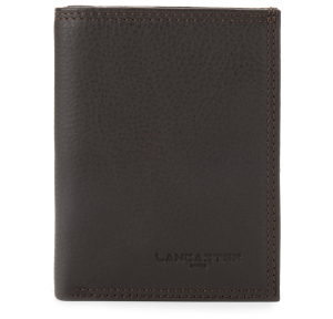 Portefeuille européen pour homme Lancaster Soft Vintage 120-12-MARRON Marron vue de face