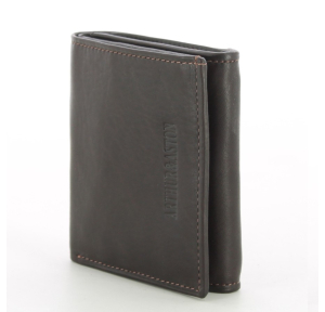 Porte monnaie fermoir pression en cuir Ligne 1589