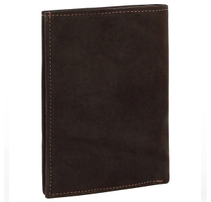 Portefeuille Arthur&Aston en cuir Louis 94-966 C couleur Châtaigne vue de profil