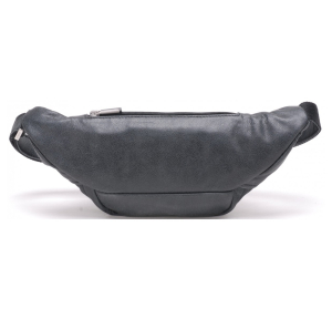 Sac banane Arhtur & Aston en cuir destroy 62-1034 noir dos