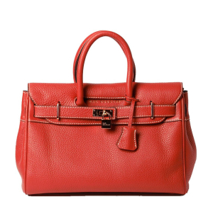 Sac porté main en cuir grainé Mac Douglas Pyla Romy XS