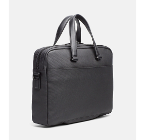 Porte ordinateur homme toile enduite