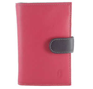 Portefeuille multicolore en cuir 7 fentes - Francinel