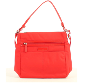 Sac bandoulière double porté Basic Verni