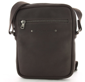 Pochette bandoulière Les Ateliers Fourès Baroudeur 9008 Mustang (Marron foncé)