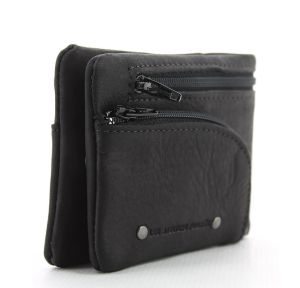 portefeuille les ateliers fourès 9214 noir vue de profil