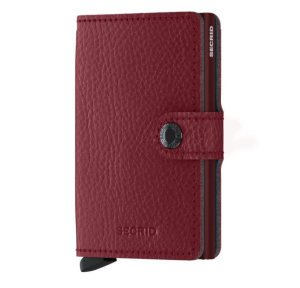 Portefeuille Secrid Miniwallet Vegetable Tanned MVG Rosso