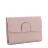 Petit portefeuille Francinel Blandine 22379ROS couleur rose vue de face. Petit portefeuille Francinel Blandine 22379ROS couleur rose vue de face.