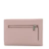 Petit portefeuille Francinel Blandine 22379ROS couleur rose vue de dos. Petit portefeuille Francinel Blandine 22379ROS couleur rose vue de dos.