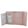 Petit portefeuille Francinel Blandine 22379ROS couleur rose vue de l'interieur. Petit portefeuille Francinel Blandine 22379ROS couleur rose vue de l'interieur.