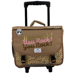 Cartable trolley 38cm Pol Fox You Rock TR38YO