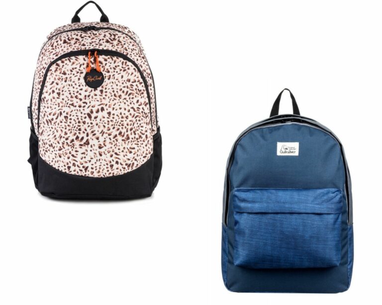 Sac à dos double Rip Curl et Quiksilver