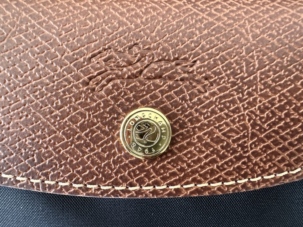 Cuir grain diamanté Longchamp