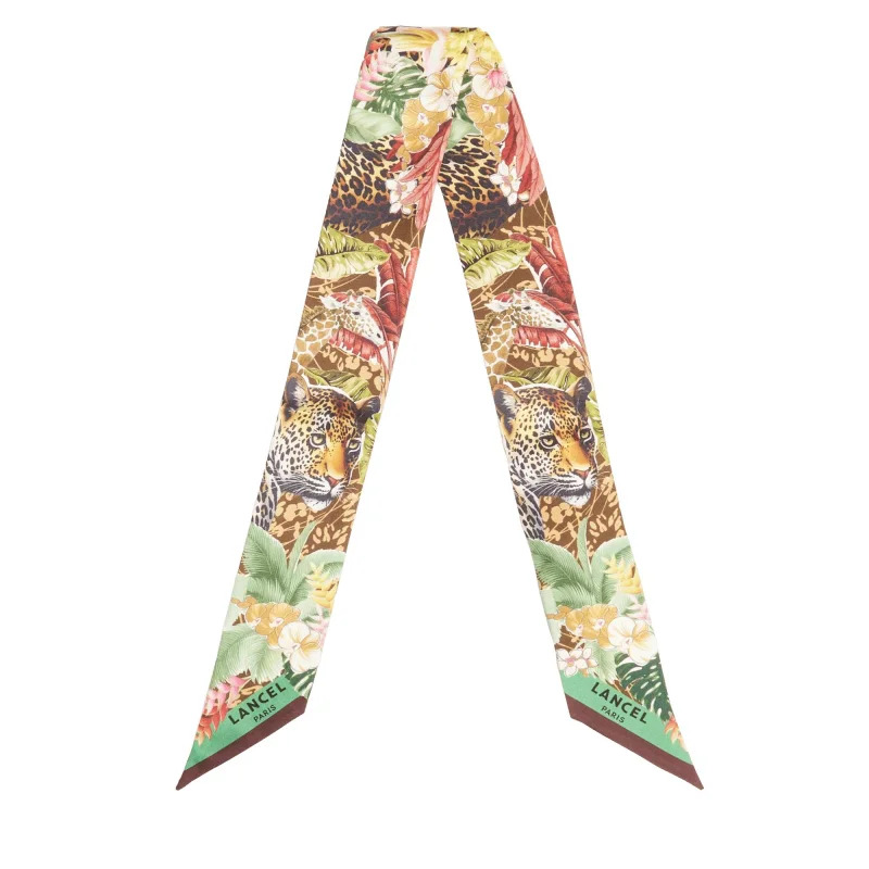Ruban en soie Lancel Jungle