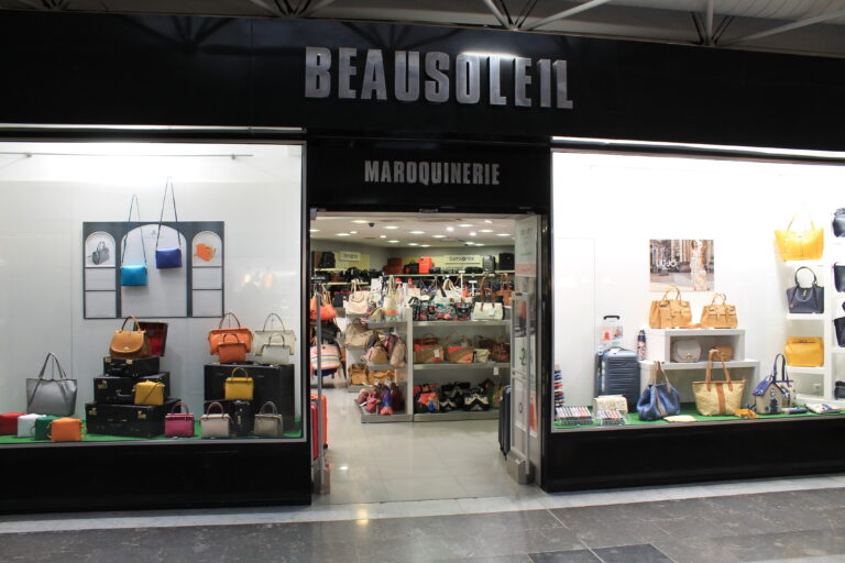 Beausoleil Maroquinerie Boutique Mérignac Soleil façade