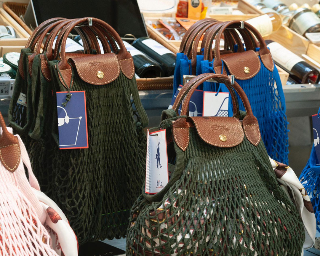Sac filet de Longchamp