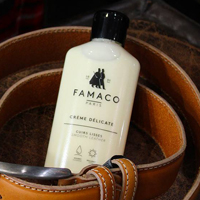 Produit d'entretien Famaco Paris Crème pour l'entretien du cuir de la marque Famaco Paris