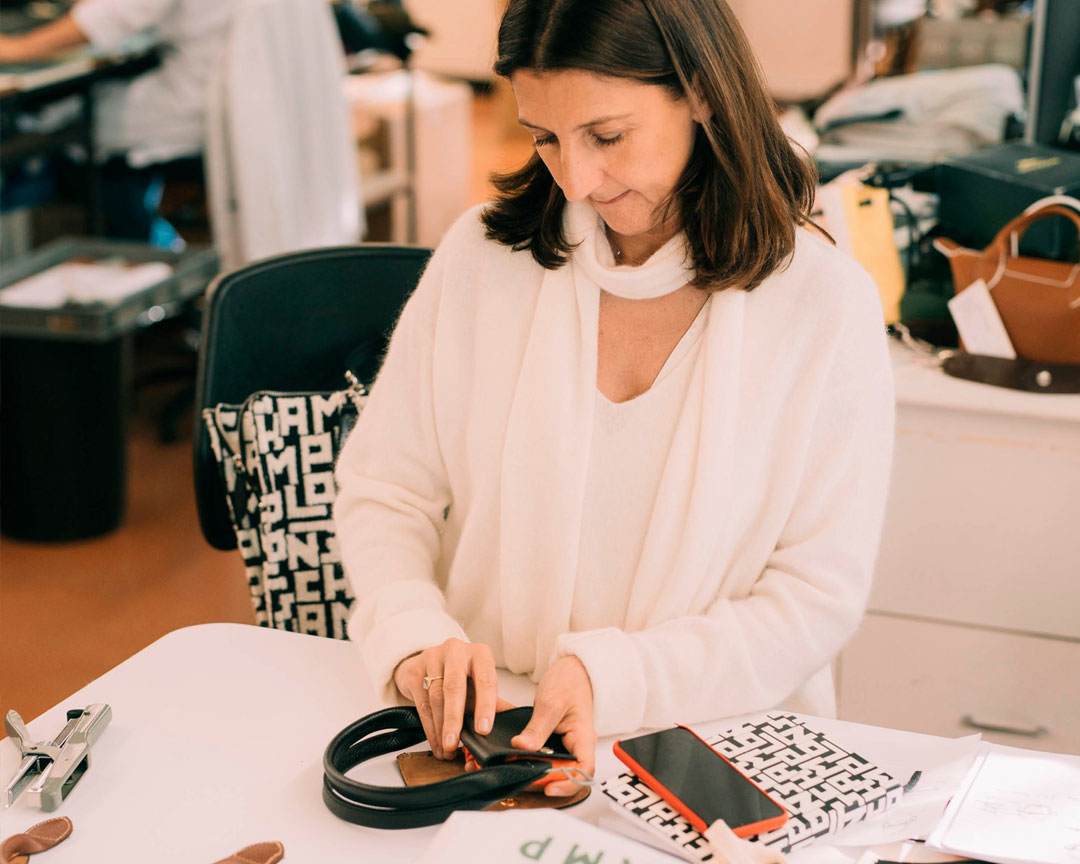 Made by Longchamp : le travail du cuir par Longchamp