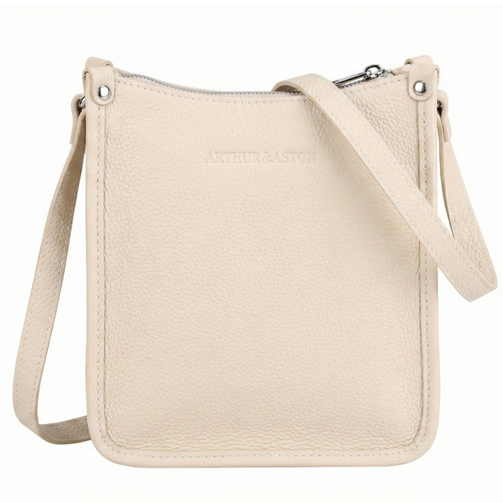 Sac bandoulière Arthur & Aston Rosalia rectangulaire zippé