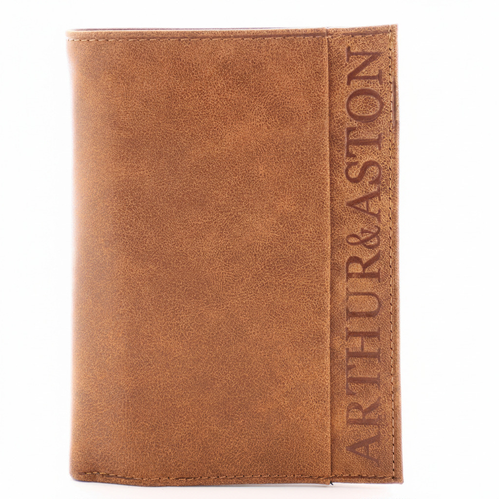 Grand portefeuille homme en cuir Arthur & Aston Diego 3 volets