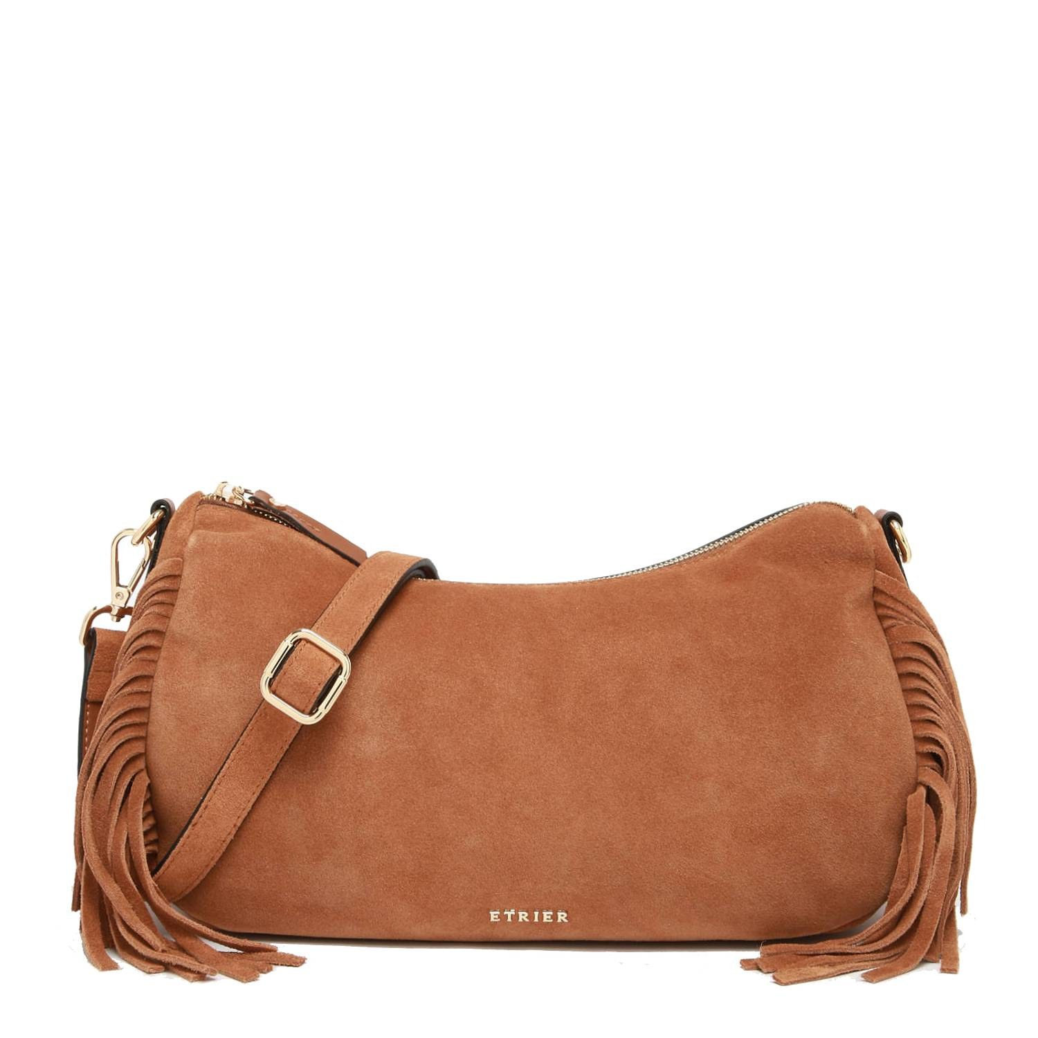 Sac bandoulière M Country cuir à franges Etrier tendance 2026