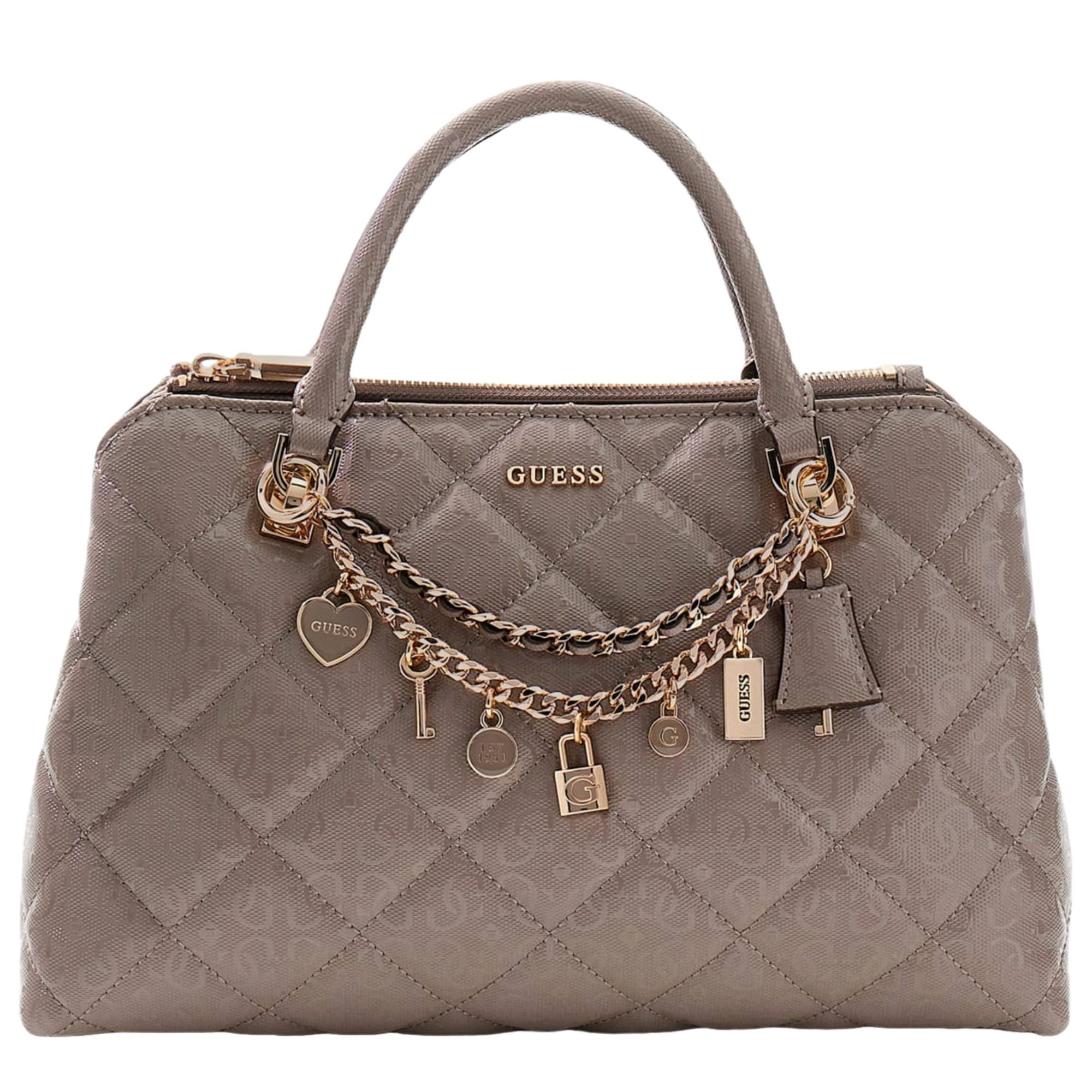 Sac à main Guess Libby avec breloques décoratives Sac à main Guess Libby avec breloques décoratives