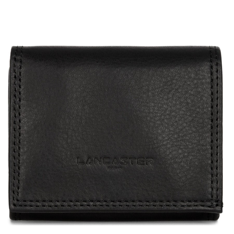 Porte-monnaie homme en cuir Lancaster Soft Vintage