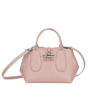 Petit sac à main Longchamp Rose poudre S Roseau