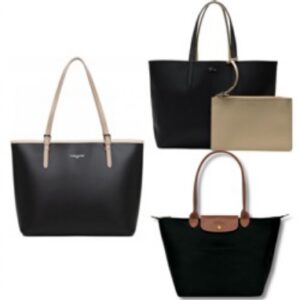 Sac cabas Lacoste Anna noir réversible Sac shopping longchamp L Le Pliage Sac shopping Lancaster A4 Constance Fabriqué en France